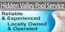 Hidden Valley Pool Service logo