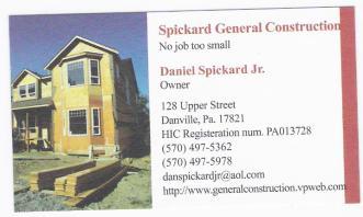 Spickard General Construction logo