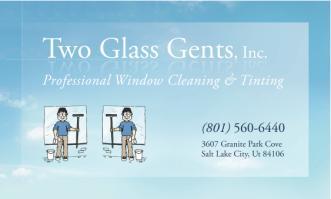 Two Glass Gents, Inc. logo