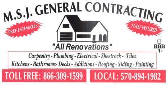 MSJ General Contracting, Inc. logo