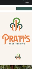 Logo for Pratt's Tree & Stump Service