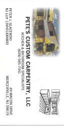 Petes Custom Carpentry logo