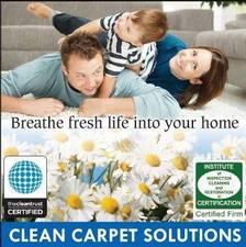 Clean Carpet Solutions logo