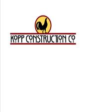 Kopp Construction Company logo