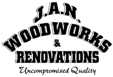 Logo for JAN Woodworks & Renovation