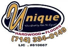 Logo for Unique Hardwood Floors