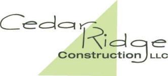 Cedar Ridge Construction, LLC logo