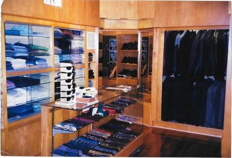 Contemporary Closet with custom wood closet organizer