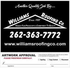 Avatar for Williams Roofing Company, Inc.