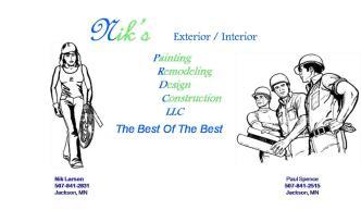 Nik's Exterior Interior Painting, Remodeling and Design, LLC logo