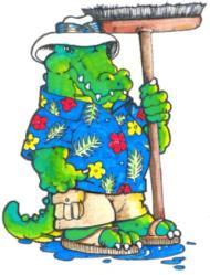Desert Gator Pool Service logo