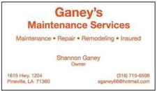 Avatar for Ganey's Maintenance Services