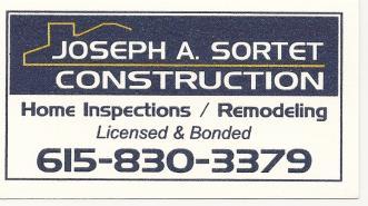 Joseph A. Sortet Construction Company logo