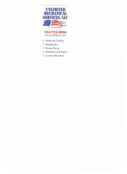 Unlimited Mechanical Services, LLC logo