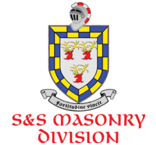 Logo for S & S Masonry Division
