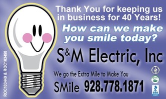 S & M Electric, Inc. logo