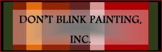 Don't Blink Painting, Inc. logo