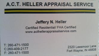 A.C.T. Heller Appraisal Service logo