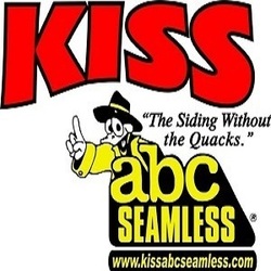 Kiss Seamless Siding logo