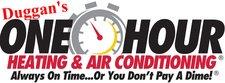 Duggan's One Hour Heating and Air Conditioning logo