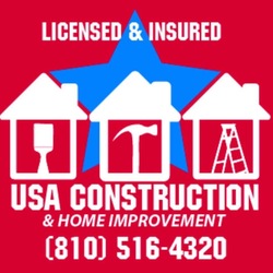 USA Construction and Home Improvement logo