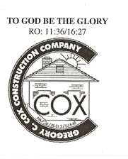 Logo for Gregory C. Cox Construction Co., Inc.