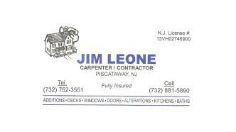 Jim Leone Carpenter Contractor logo