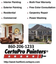 Logo for CertaPro Painters of West Hartford