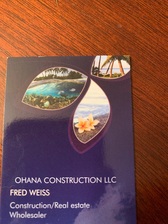 Logo for Ohana Construction LLC
