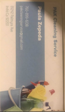 P.A.K. Cleaning Service logo