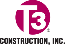 T3 Construction, Inc. logo