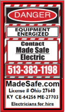 Logo for MadeSafe Electrical Systems, LLC