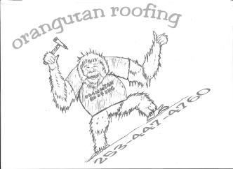 Orangutan Roofing logo