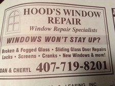 Hood's window repair Facebook logo