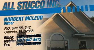 All Stucco Inc logo