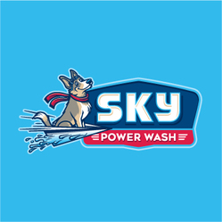 Sky Power Wash logo