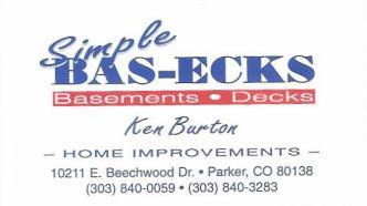 Simple BAS-ECKs Home Improvements logo