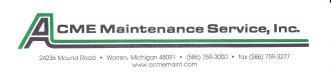 Acme Maintenance Service, Inc. logo