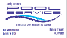 Randy Brewer Pool Service logo