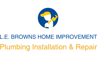 L.E. Brown's Home Improvement logo