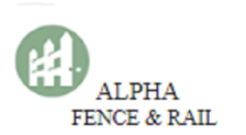 Logo for Alpha Fence & Rail