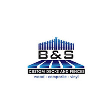 B&S Custom Decks & Fences logo