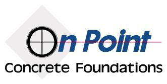 On Point Concrete Foundations - Inicio  Facebook logo