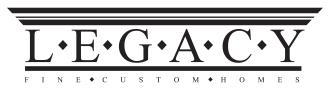 Legacy Fine Custom Homes, Inc. logo