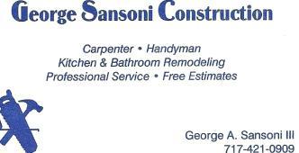 George Sansoni Construction logo