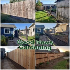 Logo for Good News Gardening-Unlicensed Contractor