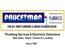 Faucetman Plumbing logo
