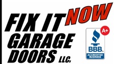 Logo for Fix It Now Garage Doors, LLC-Unlicensed Contractor