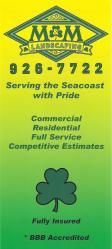 M & M Landscaping, LLC logo