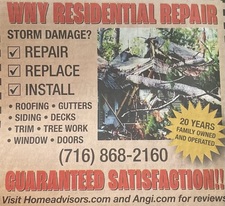 Logo for WNY Residential Repairs